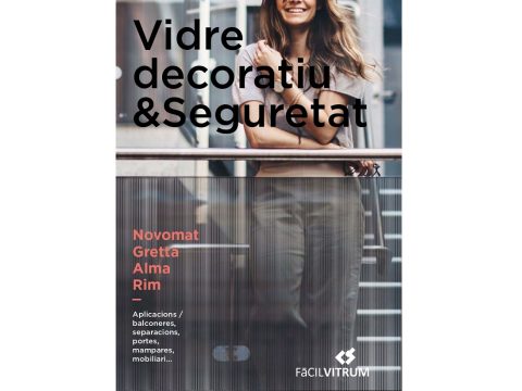 Portada Catàleg vidre decoratiu seguretat Facilvitrum